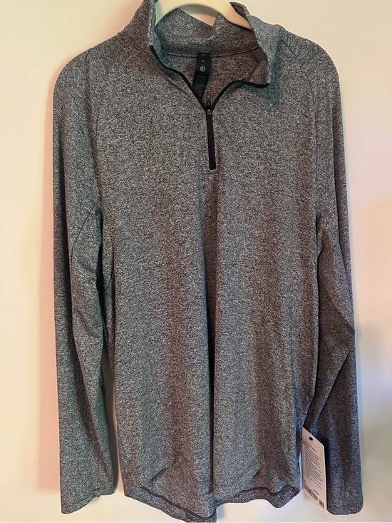 lululemon athletica Other - Men's Lululemon Gray Quarter-Zip Size M License to Train Half Zip Athletic NWT